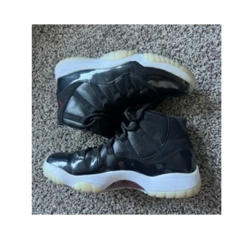 Air Jordan 11 Retro Low IE‎ Space Jam Black Concord Sneakers Shoes Size 12 Con
